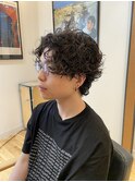 【YASU】ツネタダイキ風グランジパーマ(波巻き)IG→@yasu_lough_