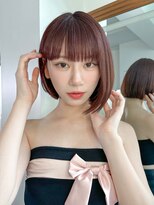 ロンドアンメゾン 原宿(Lond un Maison.)&nbsp;【安岡 大介】幼くならない韓国ボブタッセルボブ切りっぱなし