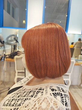 ネオリーブエクラ 上野御徒町店(Neolive eclat) オレンジカラー/ベージュ/