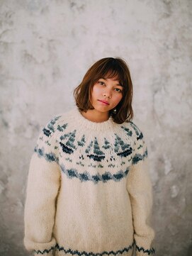 スタリー(Starry) ゆるふわミディボブスタイル20代/30代/40代/ハレマチ通り