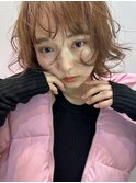 顔周りレイヤーボブ