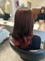 美容室シンプル ウィン(Simple Win) ピンクグラデーション