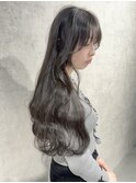 《shii..》#シアーグレージュ#透明感カラー