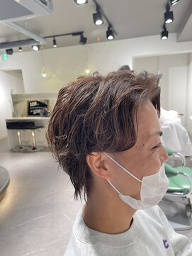 ミチオノザワヘアサロンギンザ 静岡店(Michio Nozawa HAIR SALON Ginza) ニュアンスパーマ/センターパートパーマ
