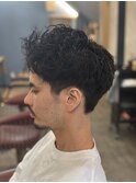 ボックスショートパーマ