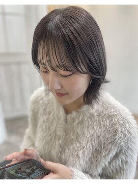 スティル カラン(STILL calin) 【岩城】就活生にも◎透明感暗髪カラー