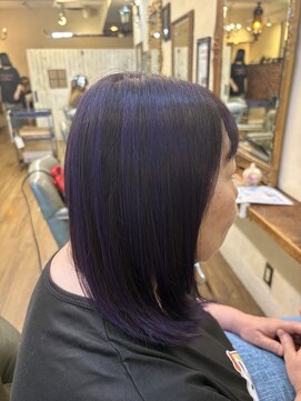 ベレッタ 枚方店(veretta.) 紫ハイライト