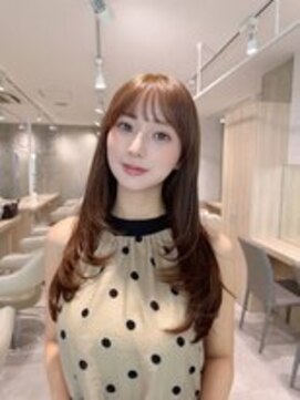 アッシュ 西船橋店(Ash) オリーブベージュ×レイヤースタイル