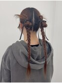 韓国ヘアアレンジ