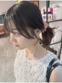 韓国/レイヤーカット/顔周り/前髪