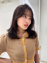 ボタン シブヤ(VOTAN SHIBUYA)&nbsp;ラベンダー/韓国ヘア/渋谷/レイヤー/顔まわり