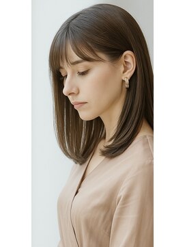 リトルウィッチ(Little witch) 上品ナチュラルストレート／セミロング