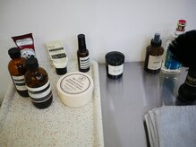 シェービング時に使用するアイテムです