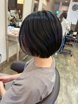 髪質改善/顔周りレイヤーカット/グレージュ[千葉/千葉駅]