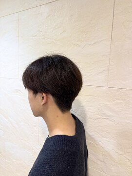 メンズマッシュ/センターパート 【朝霞 メンズカット】