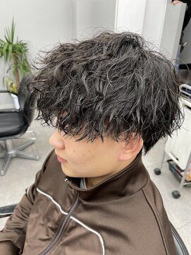 オムデュー(HOMME DEUX) 【AOI】ツイストスパイラルパーマ