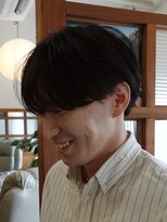 ディッセンバー 伊勢崎(December) メンズショート/センターパート/パーマ/ニュアンスパーマ