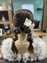 ヘアジーナ(Hair Jina)&nbsp;タイトツインポニー♪