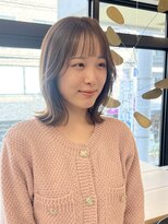 ヌース(NOUS)&nbsp;ボブレイヤー/レイヤーカット/透明感カラー/ワンホンレイヤー