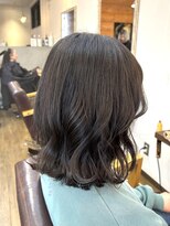 リドルヘアー 石井町店(Riddle HAIR) 外ハネmix♪外ハネ カット 暗髪 LOAオイル ミディアム