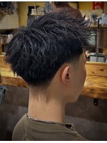 ノーティ(NORTY)&nbsp;ピンパーマ　スパイキーショート　メンズ　短髪