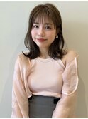 大人可愛いミディアムレイヤー♪