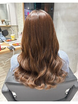 リー 梅田(Lee) eri/コテ巻き風デジタルパーマ