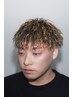 【縦落ち】メンズカット＋ツイストスパラル￥13000