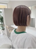 ☆ミニボブ×透明感ベージュカラー☆