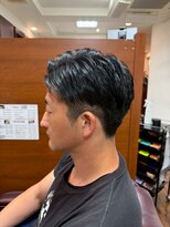 ケースタイル ヘアスタジオ 神保町店(K STYLE HAIR STUDIO)&nbsp;フェザーパーマ/メンズパーマ/束感/ツーブロック/理容室