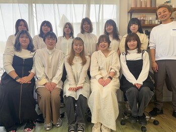 ヘアアトリエ ナイン(hair atelier nine)の写真/女性スタッフが多いので、女性の髪や頭皮の悩みも相談しやすい環境が◎男性の方も◎[福島市/森合/学割U24]