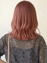 セルカ 高田馬場(CERCA)&nbsp;外はねミディアムボブ×オレンジベージュ【高田馬場】