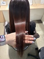 トムヘアーデザイン 楠葉店(TOM HAIR DESIGN)&nbsp;ブリーチなし暖色系カラー