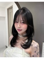 サンドイエナ 横浜店(sand yena)&nbsp;顔まわりが可愛い韓国風レイヤー