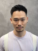フジヤマバーバーショップ アジト(FUJIYAMA BARBER SHOP ajito) フェード×クロップベリーショート メンズ/明石/西明石/大久保