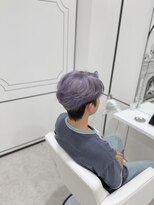 円(en)&nbsp;ラベンダーグレー×メンズ