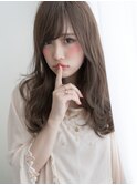 あざとSweetなゆるカールロング