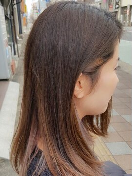ヘアー アンテイック(hair antic) ラベンダーグレージュヘア