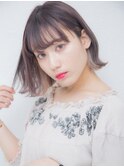 グラデーションカラー×外ハネボブ