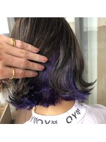 アコット(Acotto.)&nbsp;ブルーとパープルに２色インナーカラー◎