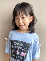 リプレイ ヘアデザイン(REPLAY HAIR DESIGN) 小学生カット 縮毛矯正  前髪ストレート