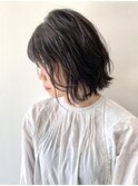 【FOLK】小顔 厚めバング イメチェン  アッシュベージュ♪