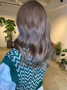 メリー オオサカ(Merly Osaka) 透明感たーーっぷり！_透け感アッシュブラウン