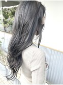 ハイライト×ブルージュカラー
