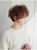 束感、毛流れが魅力のフロントあり色っぽショート♪