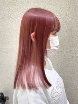 マイル 渋谷(mile)&nbsp;ブリーチ1回～ピンクカラー