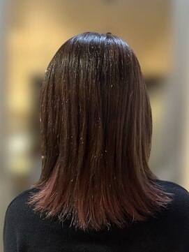 アークヘアデザイン(arc hair design) グレージュ×ピンク