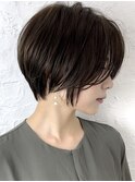 ミセスにもオススメサイドシルエットもキレイな丸みショートボブ