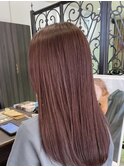 斜めバング/グレージュカラー/シルキーベージュ/岡崎