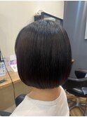 まとまるボブ［前下がりボブ］長野